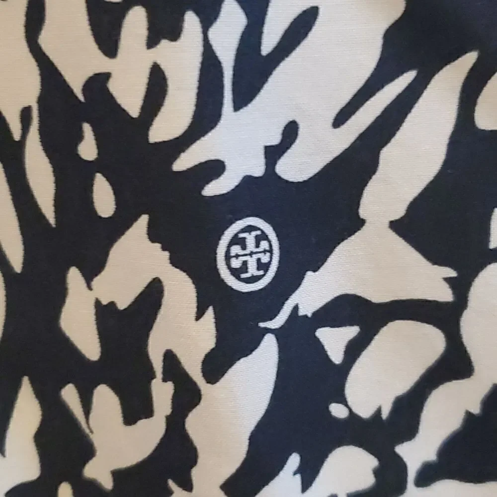 ‎TORY BURCH Printed Cotton-Silk Dress - Size 8
